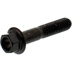 HEX BOLT M6X1.00 30MM STAINLESS A4 BLACK