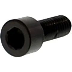HEX SOCKET CAP SCREW M6 x 1 mm 16 mm Black Stainless Steel A4