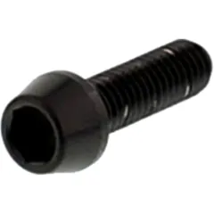 CONE HEAD BOLT JMP BOLT M6X1MM 20MM STAINLESS STEEL A4 BLACK