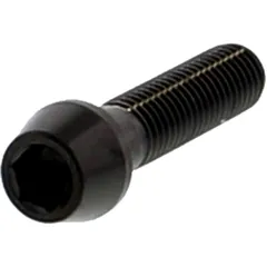 Cone Head Bolt M8X1.25MM 30MM Stainless Steel A4 Black