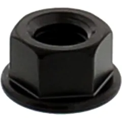 Sprocket nut JMP bolt M8X1. 25mm stainless steel A4 black for: Honda CRF, CR, XR