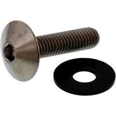 DOME HEAD BOLT M6X1.00MM 25MM TITAN