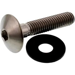 JMP DOME HEAD BOLT M6X1.00 30MM TITANIUM for Motorcycles