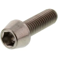 Tapered Cap Head Bolt for JMP M5X0.8 Titanium 16mm