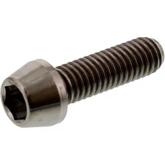 Tapered Cap Head Bolt M6X1.00 20MM Titanium