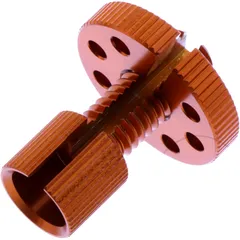 Cable adjuster JMP bolt M8X1. 25 30mm alu orange for: Honda CB, CBR, VT