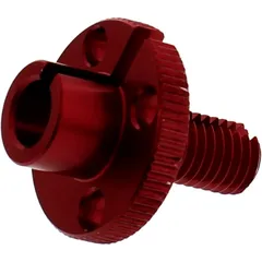 Cable adjuster JMP bolt M10X1. 50 35mm aluminium red for: Kawasaki Z, ZX - 6R, ZX - 10R
