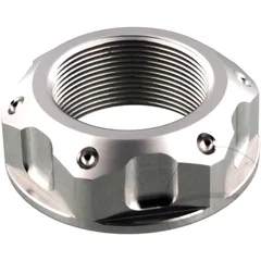 Mutter Lenkkopf JMP Bolt M25X1MM Alu silber passend für: Triumph Street Triple, Speed Triple, Daytona