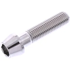 Cone Head Bolt M10 x 1.25 mm 40 mm Stainless Steel A4