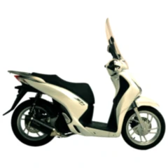 Silencer lv - one nero slip on for: Honda SH