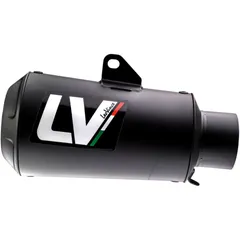 Silencer SBK stainless steel lv - 10 slip on full black for: Kawasaki Z