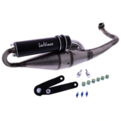 Schalldämpfer Handmade TT Leovince black passend für: Gilera Runner, Stalker