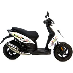 Schalldämpfer Handmade TT Leovince passend für: Piaggio Zip, TPH, Fly, Aprilia SR