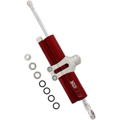 Steering damper YSS 90mm red clamp b for: Ducati Scrambler, Honda CB