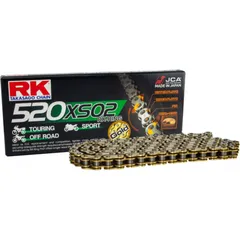 Rk x-ring chain gold/black 520xso2/112