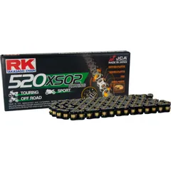 Rk xw-ring chain black/gold 520xso2/116