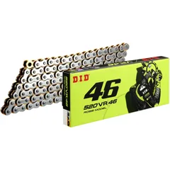 DID X - Ringkette 520VR46/110 Kette offen mit Nietschloss passend für: Aprilia Pegaso, RS, Tuono