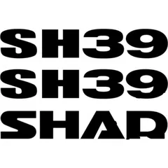Aufkleber Satz Shad D1B39ETR
