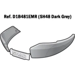 Ersatz Seitenblende grau Shad