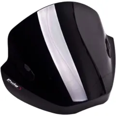 Trend screen PUIG black for: Kawasaki Z, W, ER - 6N, Honda CB, CBF, Z