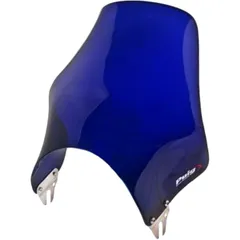 Windshield naked PUIG blue for: Honda CB, CBF, NTV, BMW R, G