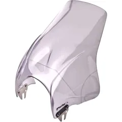 Scheibe plus Puig smoke grey for: Honda CB, CBF, CLR, Kawasaki W, Z, ZR, ER