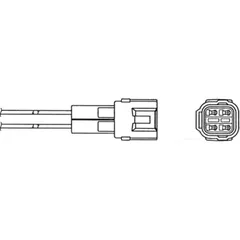 Lambda sensor ngk 0010