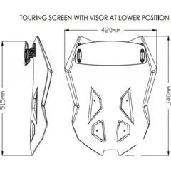 Touring screen puig 3565H