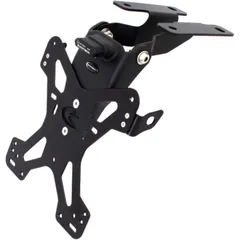 LICENCE PLATE HOLDER EVOTECH BLACK for motorcycles
