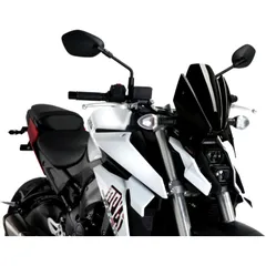 Puig Sports Screen New Generation for Naked Bikes Black