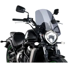 Touring screen new generation PUIG - smoke grey for: Kawasaki Vulcan