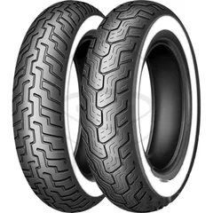 140/80-17 69H TT front Reifen Dunlop D404 Weißwand
