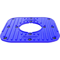Auflagefläche Gummi blau 98