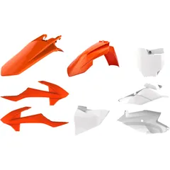Komplettkit orange 16/schwarz/weiß passend für: KTM SX