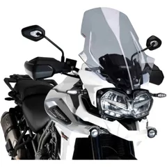 Touring screen PUIG smoke grey for: Triumph Tiger