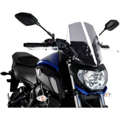 Puig Touring Screen New Generation for Naked Bike Smoke Grey