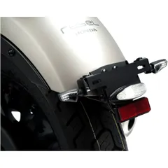Licence plate holder PUIG black for: Honda CMX