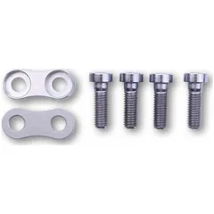 LSL Fixing pieces for 2Slide rest system silver. Scope of delivery: 1 pair incl. screws.