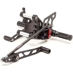 LSL 2-slide footrest system YZF-R6 06 -, black