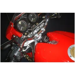 LSL Handlebar Rise-Up 30mm,Monster, silver, handlebar rise