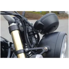 LSL triple clamp for: TRIUMPH Thruxton R 16-, black