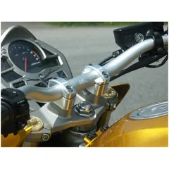 LSL Clamping brackets í˜22,2/í˜28,6, silver, +25mm lift