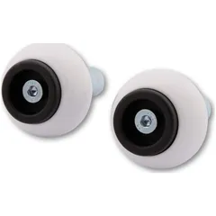 LSL LSL handlebar weight Crash Ball steel handlebar, white