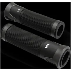 LSL NOVA-RS handlebar grip rubber, 7/8 inch (22.2 mm), 132 mm, titanium
