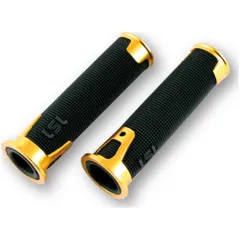 LSL ERGONIA handlebar grip rubber, 7/8 inch (22,2 mm), 125 mm, gold