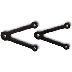 LSL Lamp strut set 82mm, without turn signal holder, black