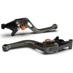 LSL Clutch lever BOW L63R, short, anthracite/orange