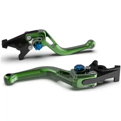 LSL Clutch lever BOW L72, short, green/blue