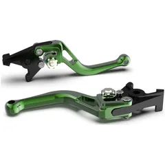 LSL Brake lever BOW R53R, short, green/silver