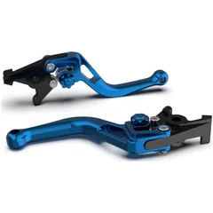 LSL Brake lever BOW R75, short, blue / blue